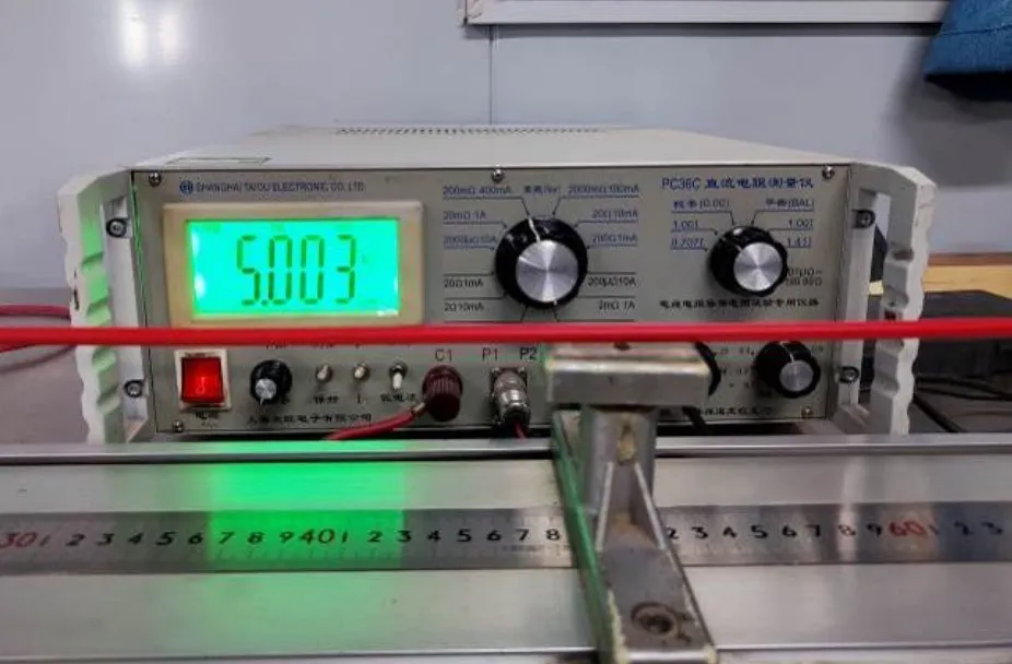Conductor Resistance Test